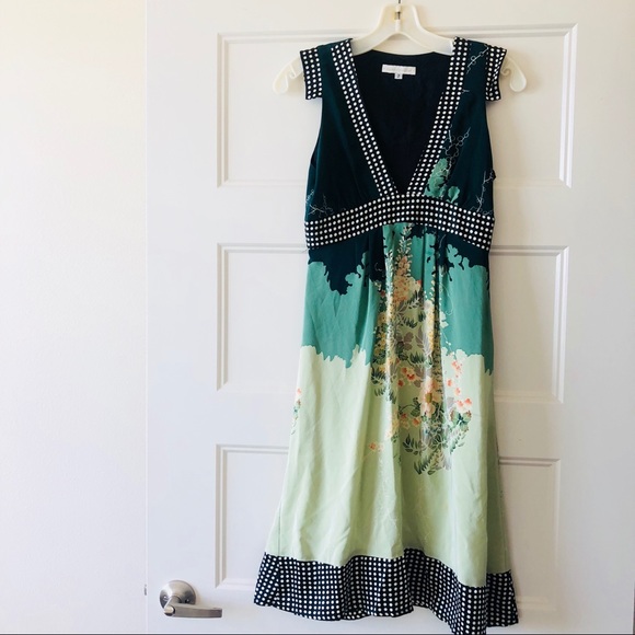 Anthropologie 100% Silk Dress - Picture 1 of 4